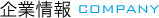 企業情報 COMPANY
